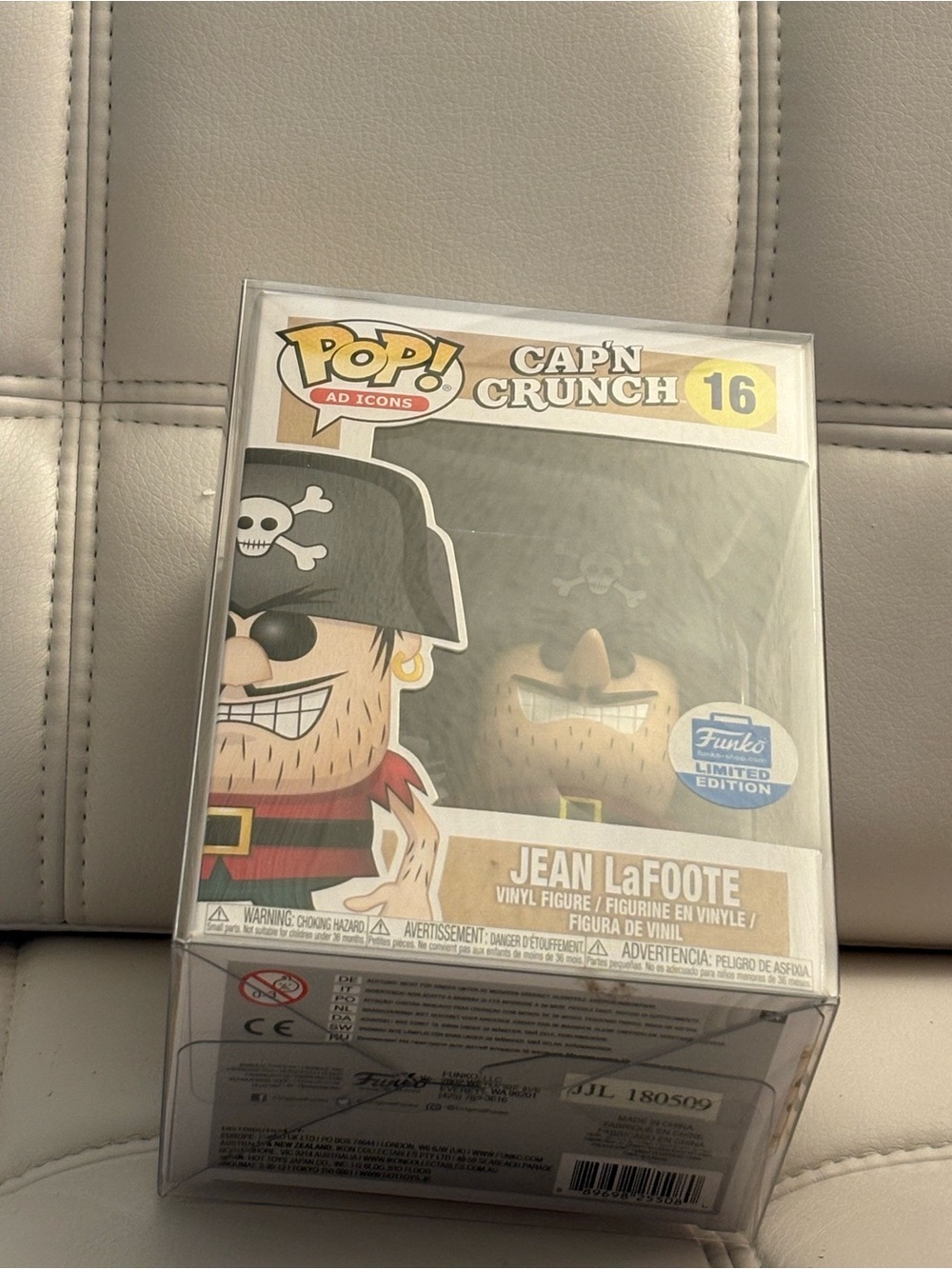 Jean LaFoote Cap’n Crunch Funko Pop 16